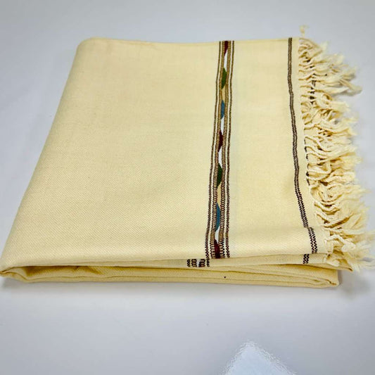 Fawn Wool Shawl – 100% Pure Elegance