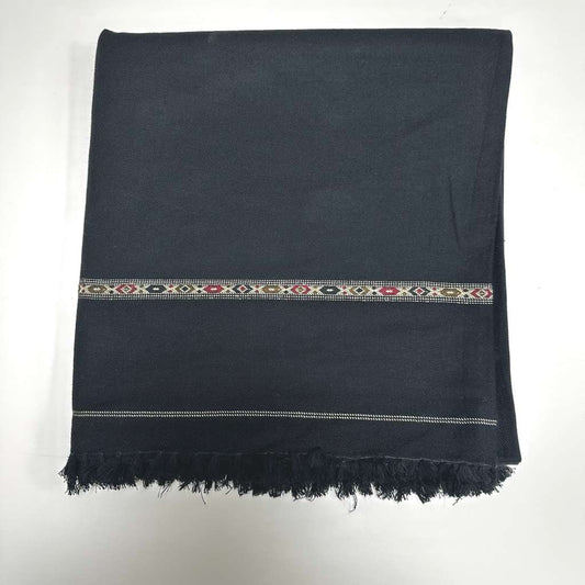 Classic Black Shawl – Elegant, Soft & Stylish